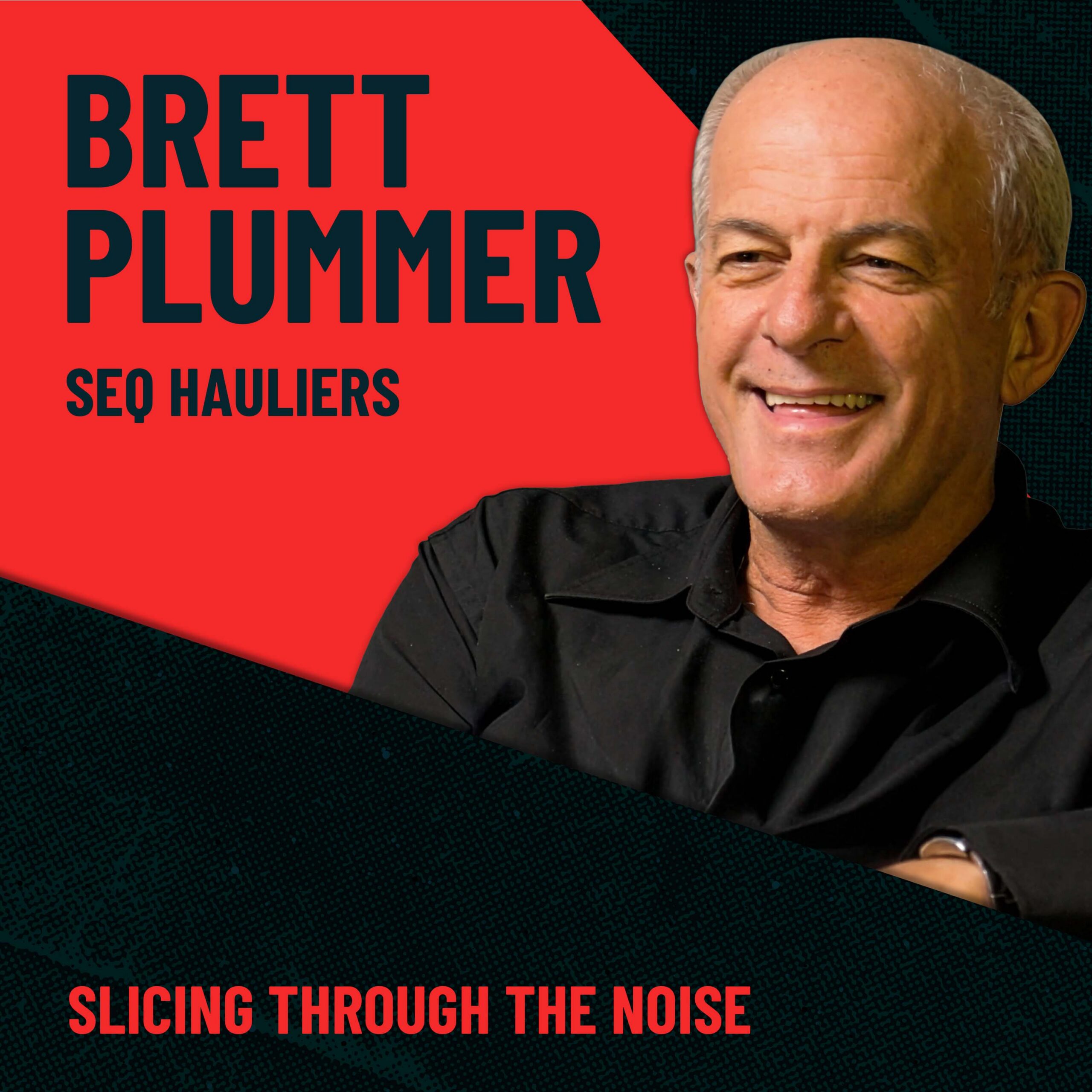 Brett Plummer with Jennifer Elliott's podcast Slicing through the Noise